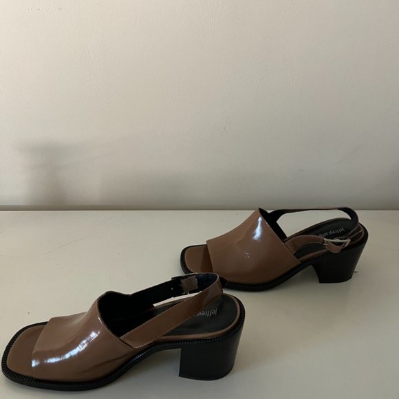 Jeffrey Campbell Brown Mule Heels, Size 11 - Picture 5 of 7